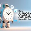 Discover how AI workflow automation helps businesses save over 20 hours weekly. Learn key benefits, real-world examples, and the best AI task automation tools for 2025.